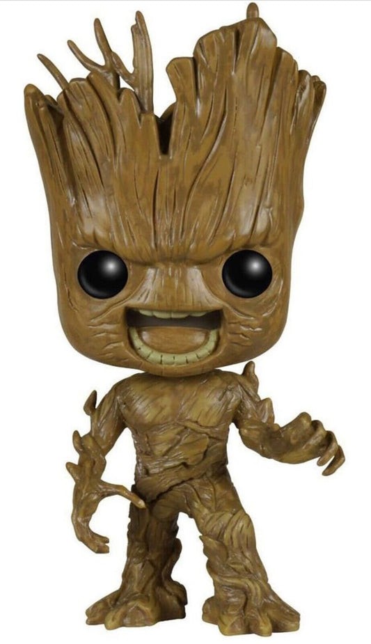 Funko Pop! Marvel 84 Guardians of the Galaxy Angry Groot Vinyl Bobblehead Figure